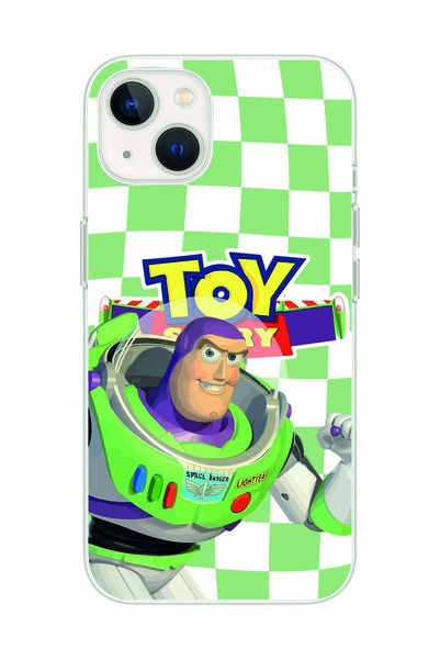 Magic Ring حافظة هاتف شفافة متوافقة مع هاتف Iphone 13 Toy Story Buzz