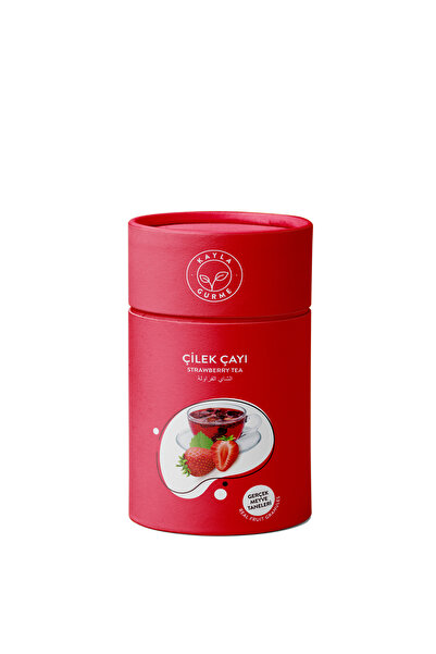 Kayla Gurme Çilek Çayı - Çilek Taneli - Silindir Karton Kutu 175 Gr.