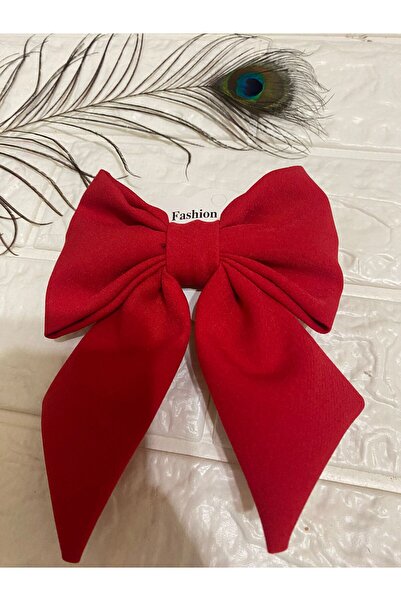 sema aksesuar Γυναικείο Υφασμάτινο Φιόγκο Αυτόματη Πόρπη - Φιόγκο Πόρπη - Κλι...