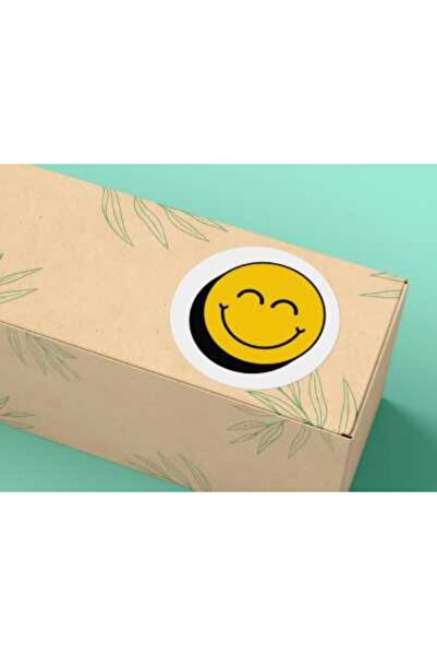 CASALINGHI ملصق ايموجي الابتسامة دائري غير لامع 4 سم (40 قطعة)