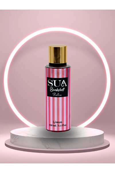 Body Mist Vücut Spreyi - Kadın Nemlendirici Parfüm Kokusu Işıltılı - Bombshell