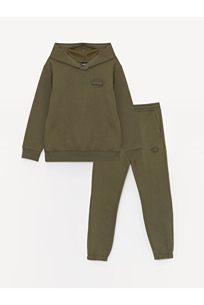 LC Waikiki LCW детска суичър с дълъг ръкав и спортен панталон за момчета