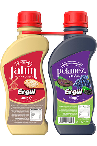 Ergül Şekerleme Ergül Tahini Molasses Set (400Gr-500Gr) Magnificent Double