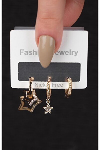 Richard Jewell ÇELİK exclusive RENK ATMAZ GARANTLİ FATURALI KÜPE