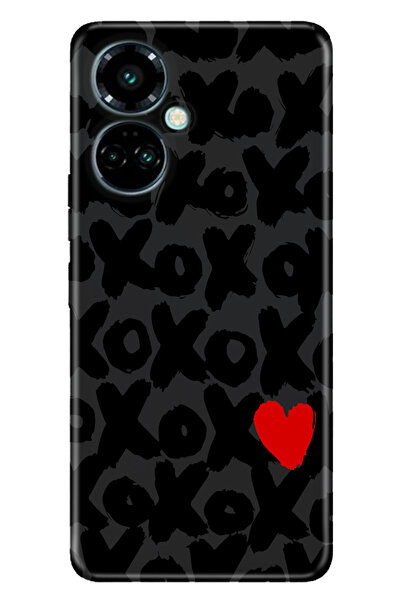 TECNO Camon 19 Pro Uyumlu Kılıf Silikon Desenli Tam Koruma Resimli Kapak XOXO