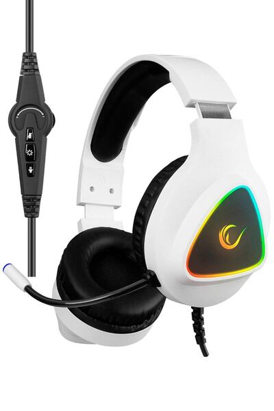 Rampage M7 Moncher Rgb Usb 7.1 Gaming Kulaklık Oyuncu Kulaklığı Ses Kontrol Gürüntü Engelleyici
