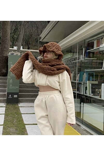 SMYY Soft Plush Puffy Scarf