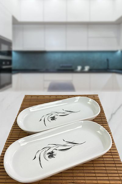 Keramika Viola Noyan Kayak Salad Plate 26cm 2 Pieces