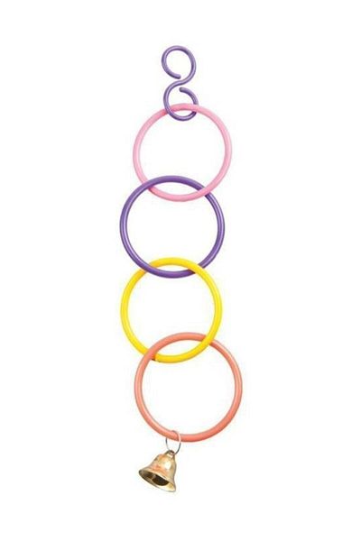 SENNEDİLERSEN Olympic Ring Bird Toy with Bell 1 piece