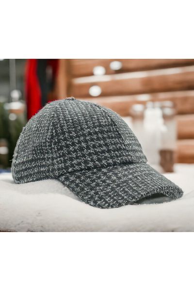 Shopiolog Unisex Polo Winter Stamp Textured Fabric 6 Piece American Baseball Cap Hat