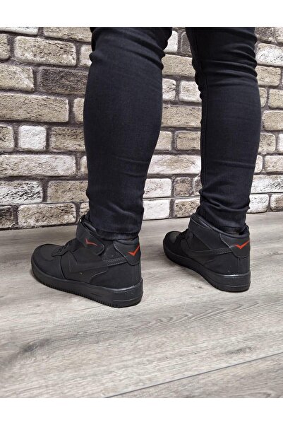 Bukond Ανδρικό μπάσκετ με μισό λαιμό μέχρι τον αστράγαλο καθημερινά άνετα αθλητικά παπούτσια