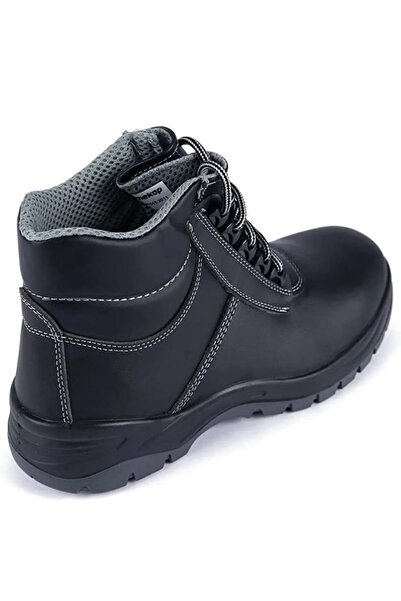 Mekap 072r S1-p Deri Çelik Burun Taban Korumalı Iş Ayakkabısı