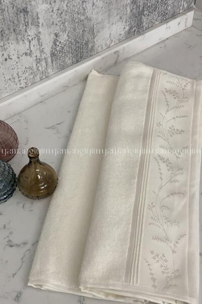 Özdilek Ditsy Hand-Face Towel 5 Pieces-Grey-Plum-Cream-Pink-Anthracite