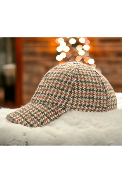 Shopiolog Unisex Polo Winter Stamp Textured Fabric 6 Piece American Baseball Cap Hat
