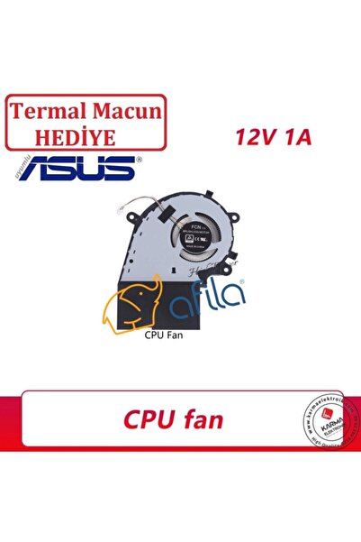 Afila ASUS ROG G731GW Notebook Cpu Fan 2.Versiyon (12Volt)
