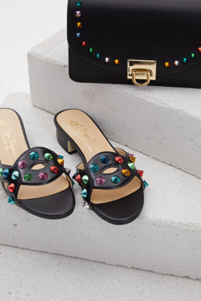 DUYGUSHOESBAG نعال من الجلد الطبيعي بتصميم خاص