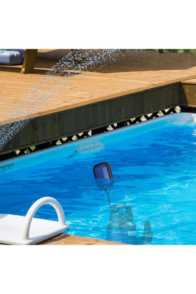 MOONSHOP 750 Watt Metal Bıçak Bakır Sargı Kirli Su Dalgıç Pompası Yüksek Permormance