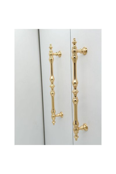 KOLDOOR Şehzade Altın Mobilier Mâner Sertar Bucătărie 224 Mm (22.4 Cm) 5 Bucăţi