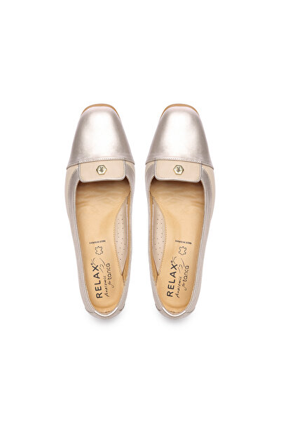 RELAX ANATOMIC Women's Genuine Leather Moccasin & Loafer Shoes 611 E6213 Bn Ayk