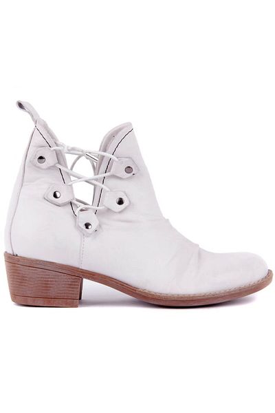 SailLakers - White Short Summer Boots