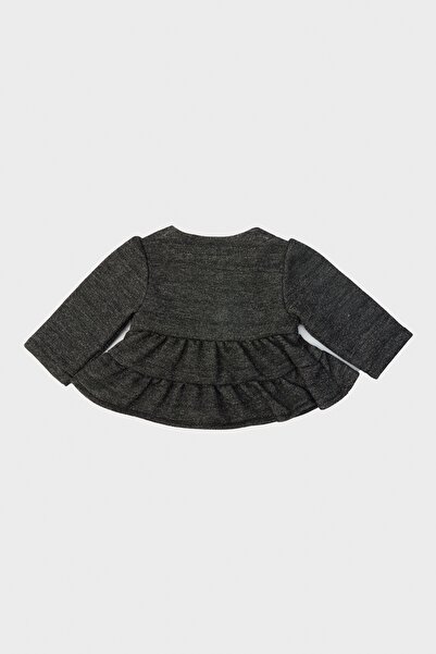 Layette Baby Girl Anthracite Tracksuit Top