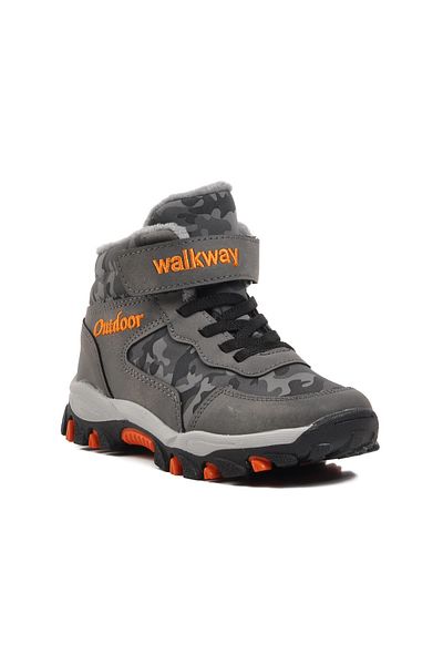 WALKWAY Leo-f Smoked Fur Inside Παιδικές Μπότες εξωτερικού χώρου