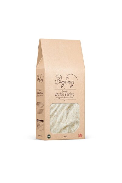 Organic Windy Valley Organik Baldo Pirinç 750 gr , Yerli Üretim, Doğal Pirinç