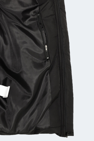 Slazenger Ανδρικό γιλέκο HEIDA Plus Size μαύρο