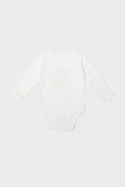 Layette Baby Girl White Bodysuit
