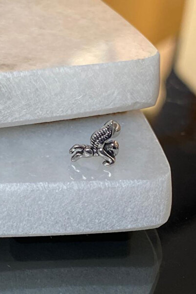 Jaida Moda Kadın 316l Cerrahi Çelik Unicorn Figür Tragus Helix Piercing