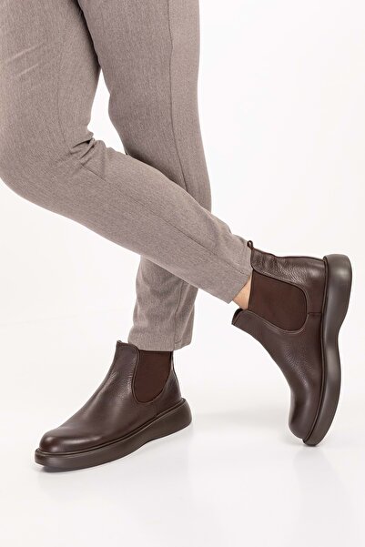 Gondol Erkek Hakiki Deri Günlük Bot Src.704