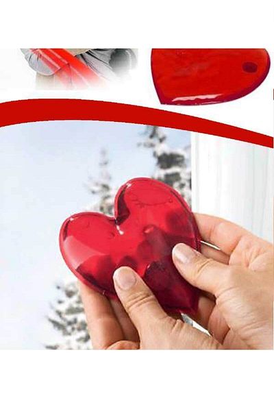 MİMOZA PARK Heart Shaped Magic Gel Warmer Hunter Fisherman Mountaineer Hand Warmer Bag Heart Pocket Stove Hot