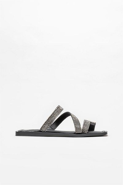 Elle Shoes Black Women's Flip Flops