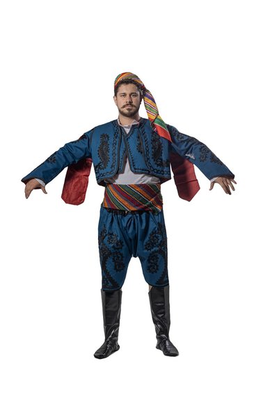 KÖYLÜ KOSTÜM Male Adult Zeybek Costume - Eco Fit Outfit