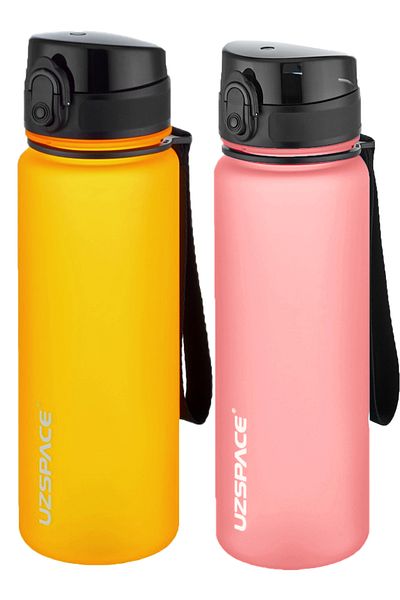 Uzspace 500 Ml 2-Piece Tritan Flask Set - 14 Different Color Options
