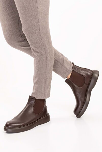 Gondol Erkek Hakiki Deri Günlük Bot Src.704