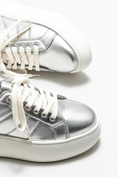 Elle Shoes Lame Leather Women's Sports Shoes