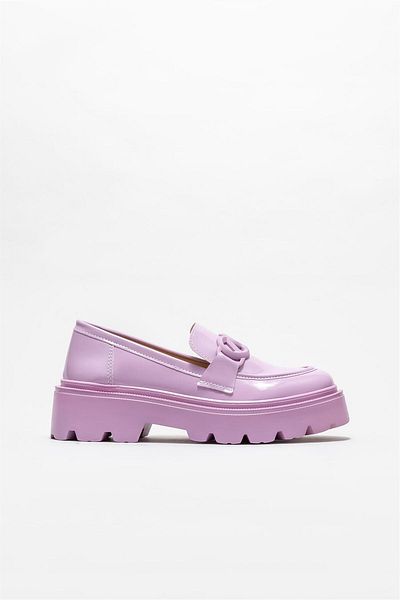 Elle Shoes Lilac Women's Loafer