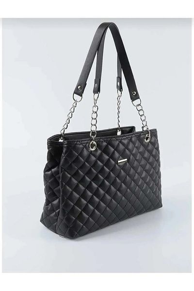MAC&MOS Alw-0012 Women's Black Shoulder and Handbag
