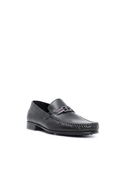 Tamer Tanca Ανδρικά παπούτσια Loafer από γνήσιο δέρμα 537 3074 Erk Ayk Sk21-22