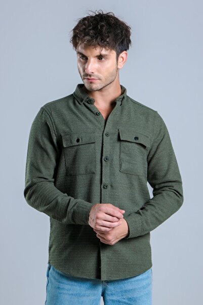 ByTrend Double Pocket Flap Winter Shirt MAR 4221