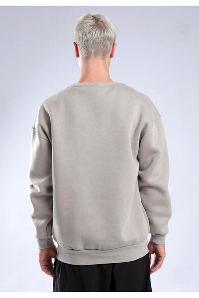 Catch ZERO NECK EMBROIDERED SWEATSHIRT