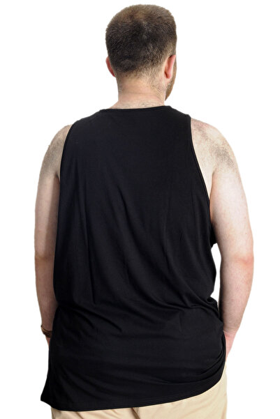 ModeXL Mode Xl Large Size Men's T-shirt Sleeveless Active 22131 Black
