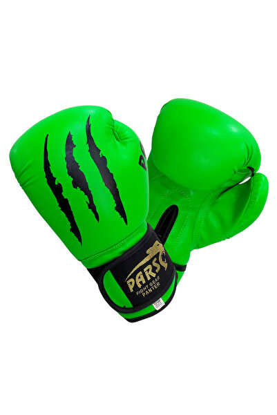 Pars Panther Boxing Kick Boxing Muay Thai Gloves Green