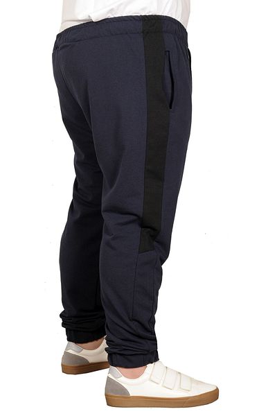 ModeXL Mode Xl Φούτερ μεγάλου μεγέθους Recycle Elastic B21012 Navy Blue