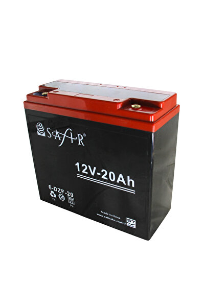 SAFİR Jel Akü 12v - 20 Ah ( Yeni Tarihli )