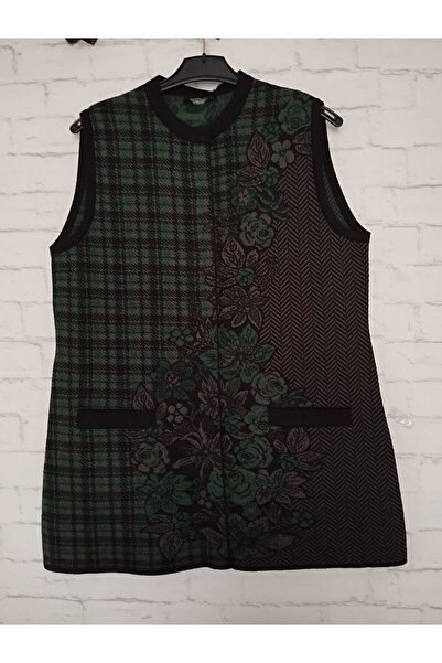 anne moda ankara 1. якість, стильний, жакардовий, вечірній стиль. Акрил, широкий фасон трикотажний жилет.