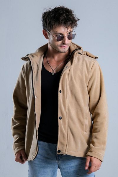 Stilkombin Detachable Hooded Fleece Cardigan MAR 8002-60232