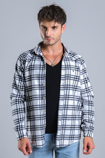 Stilkombin Cămașă de iarnă în carouri de lemne MAR 4161-40244