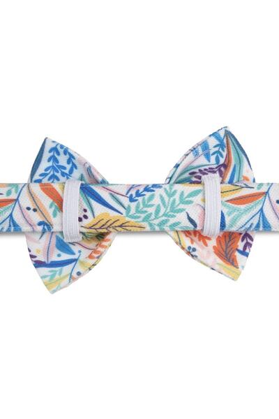 Lusi Doog Köpek Boyun Tasması Ve Köpek Papyonu Çiçek Desenli